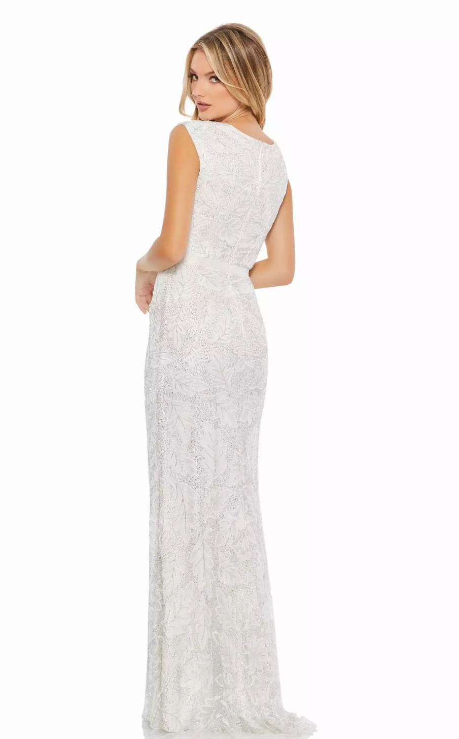 Red Carpet * | Mac Duggal 5429 Dress White