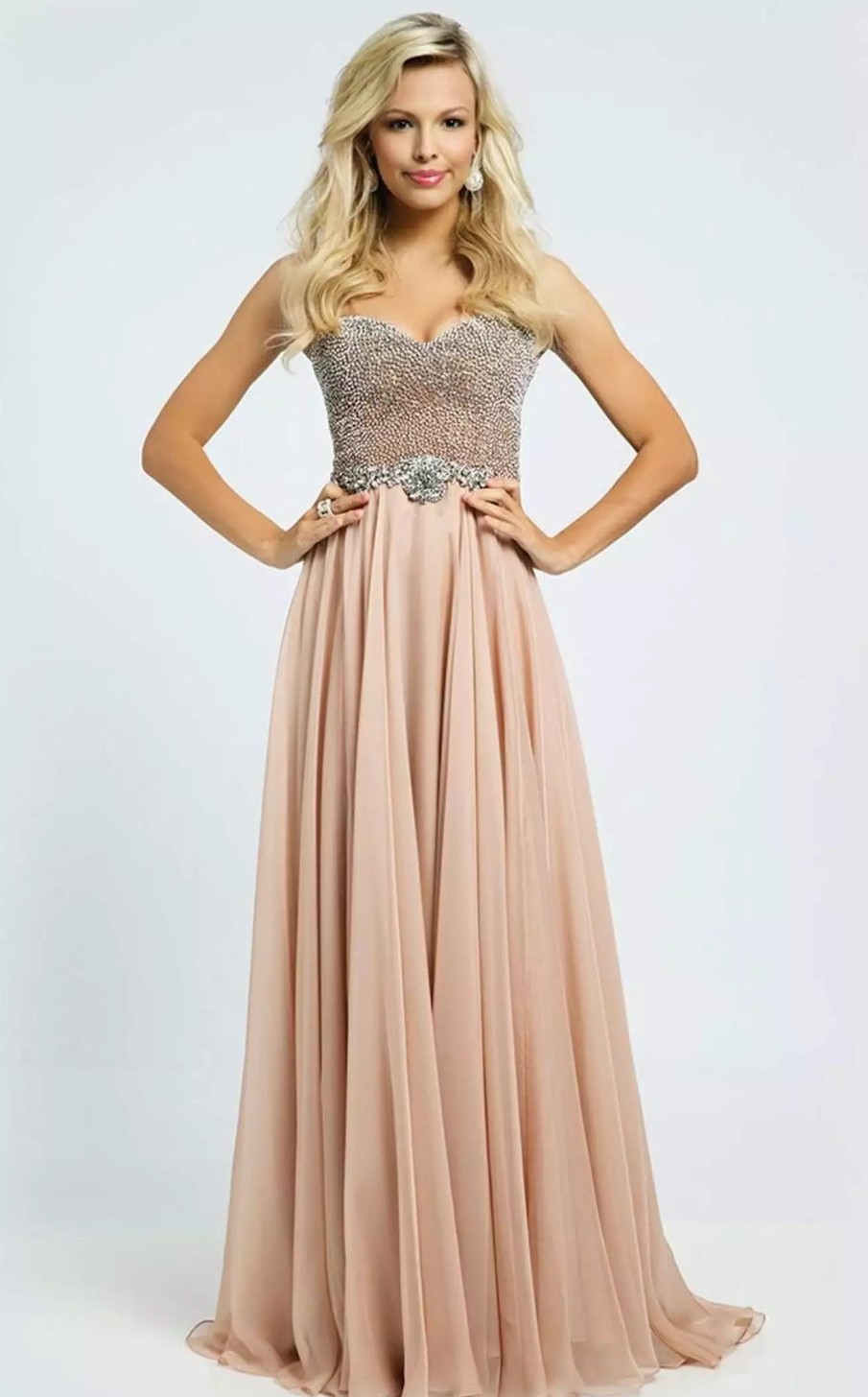 Long Prom Dresses * | Jovani 88908Bg Dress