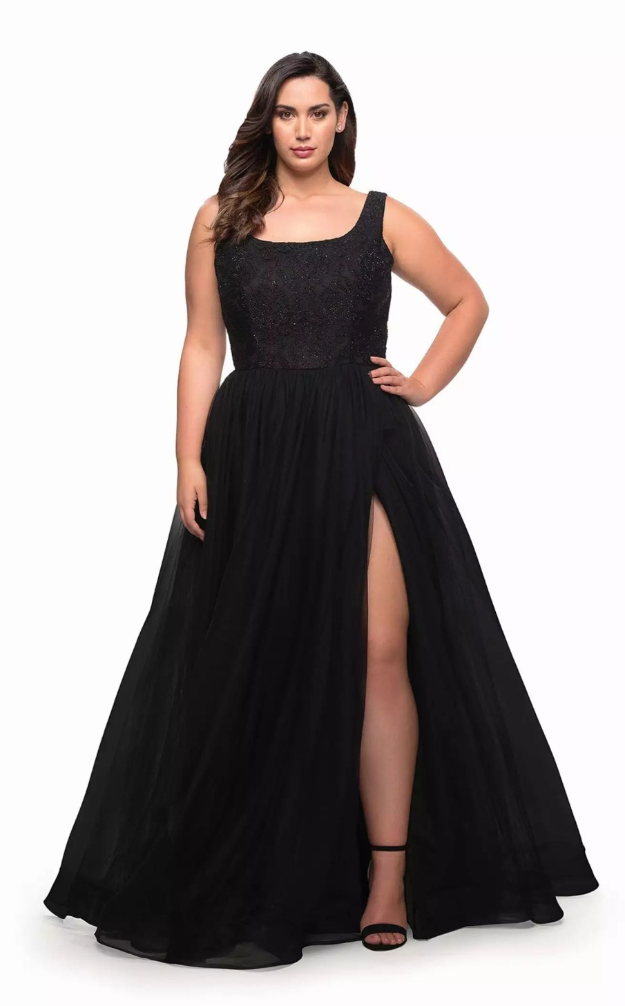 Plus Size Dresses * | La Femme 29070 Dress