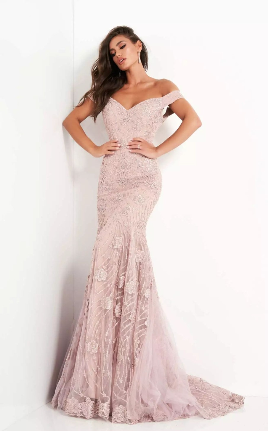 Red Carpet * | Jovani 00617 Dress Mauve