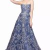 Red Carpet * | Elizabeth K Gl2650 Dress Blue