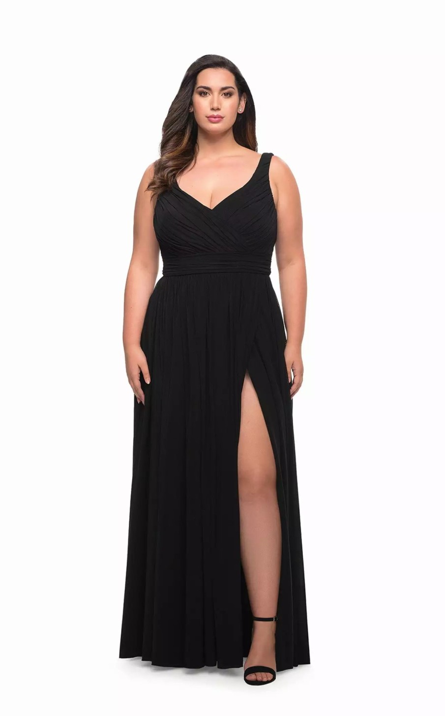 Plus Size Dresses * | La Femme 29075 Dress