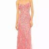 Red Carpet * | Mac Duggal 68511 Dress Coral