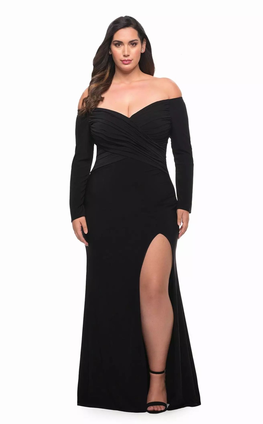 Plus Size Dresses * | La Femme 29530 Dress