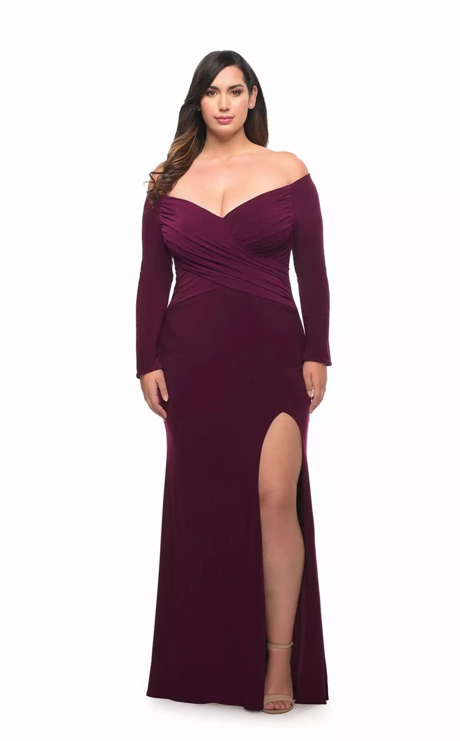 Plus Size Dresses * | La Femme 29530 Dress