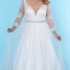 Plus Size Dresses * | Sydneys Closet Sc5234 Dress Ivory