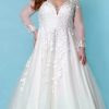 Plus Size Dresses * | Sydneys Closet Sc5267 Dress Ivory