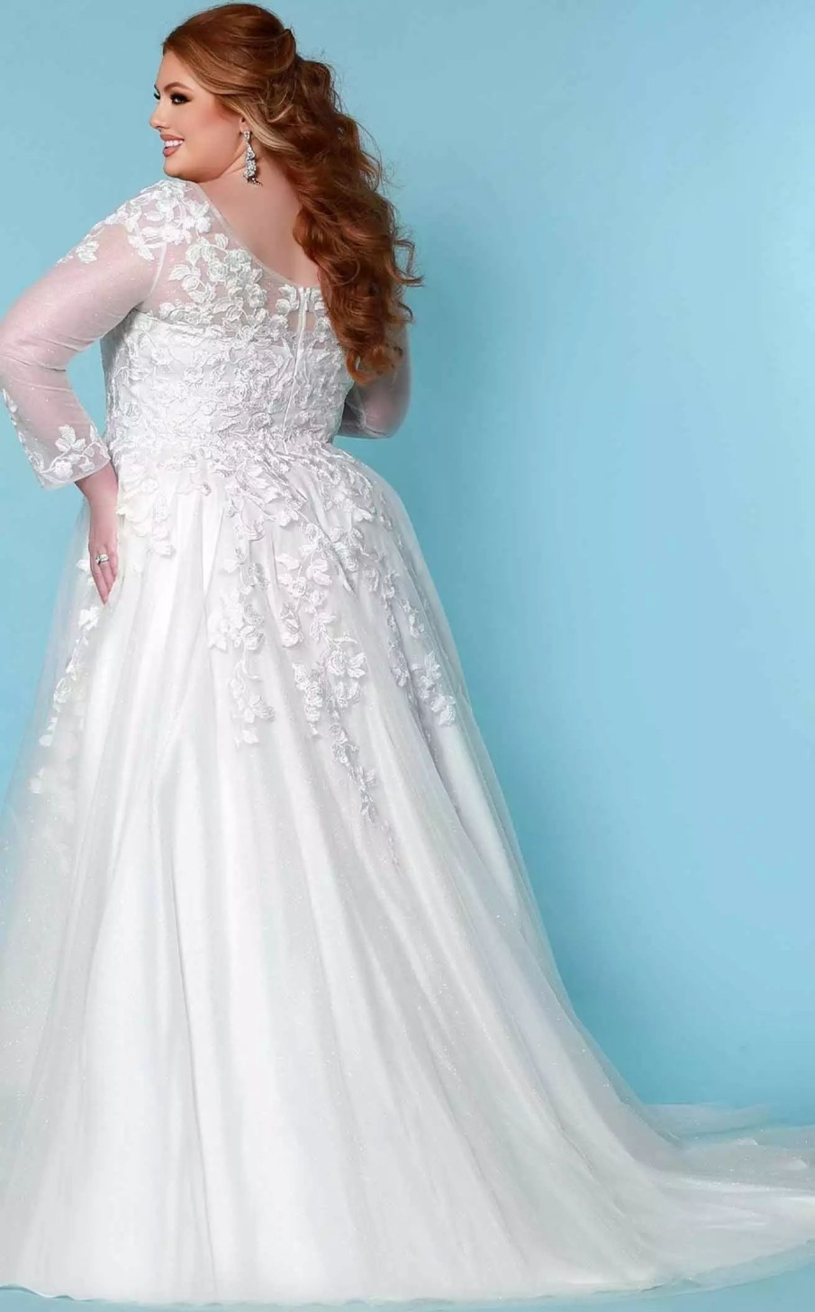 Plus Size Dresses * | Sydneys Closet Sc5267 Dress Ivory