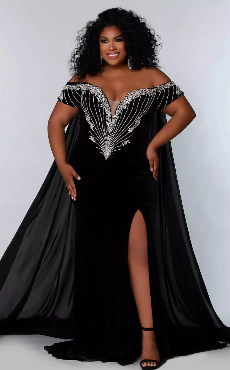 Plus Size Dresses * | Sydneys Closet Jk2202 Dress