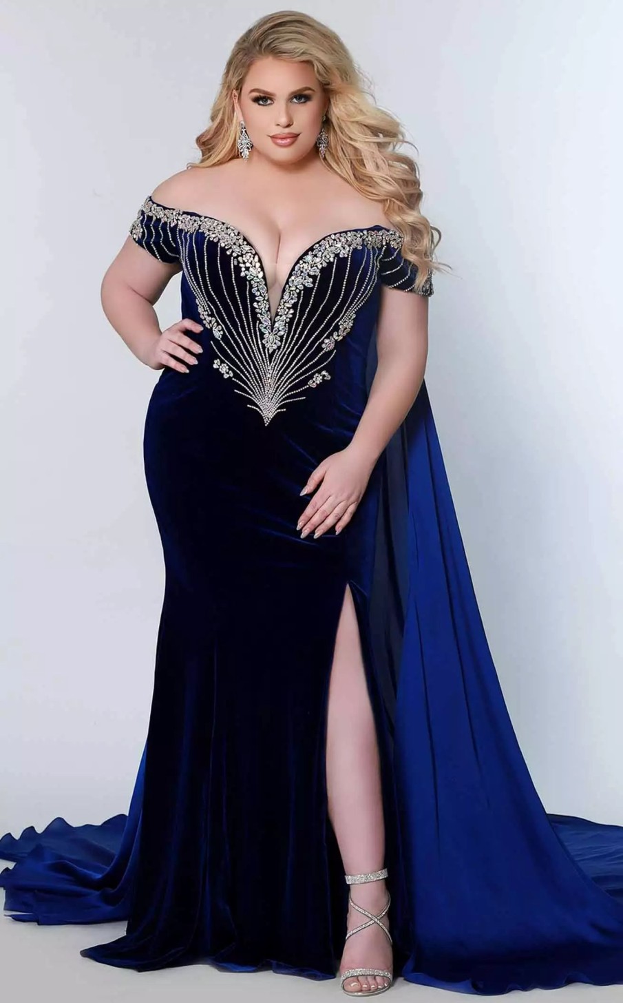 Plus Size Dresses * | Sydneys Closet Jk2202 Dress