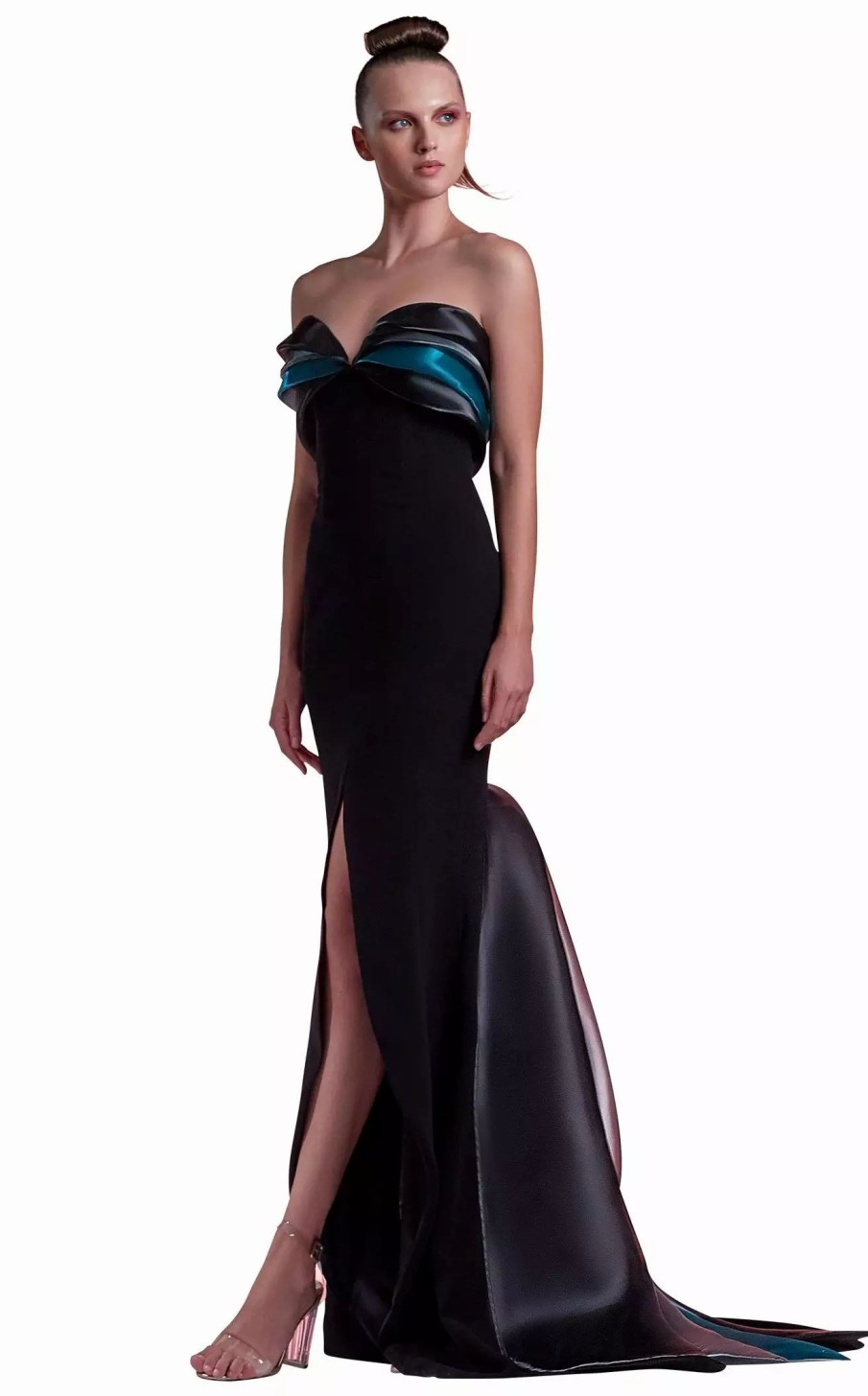 Long Prom Dresses * | Mnm Couture G1204 Dress Black