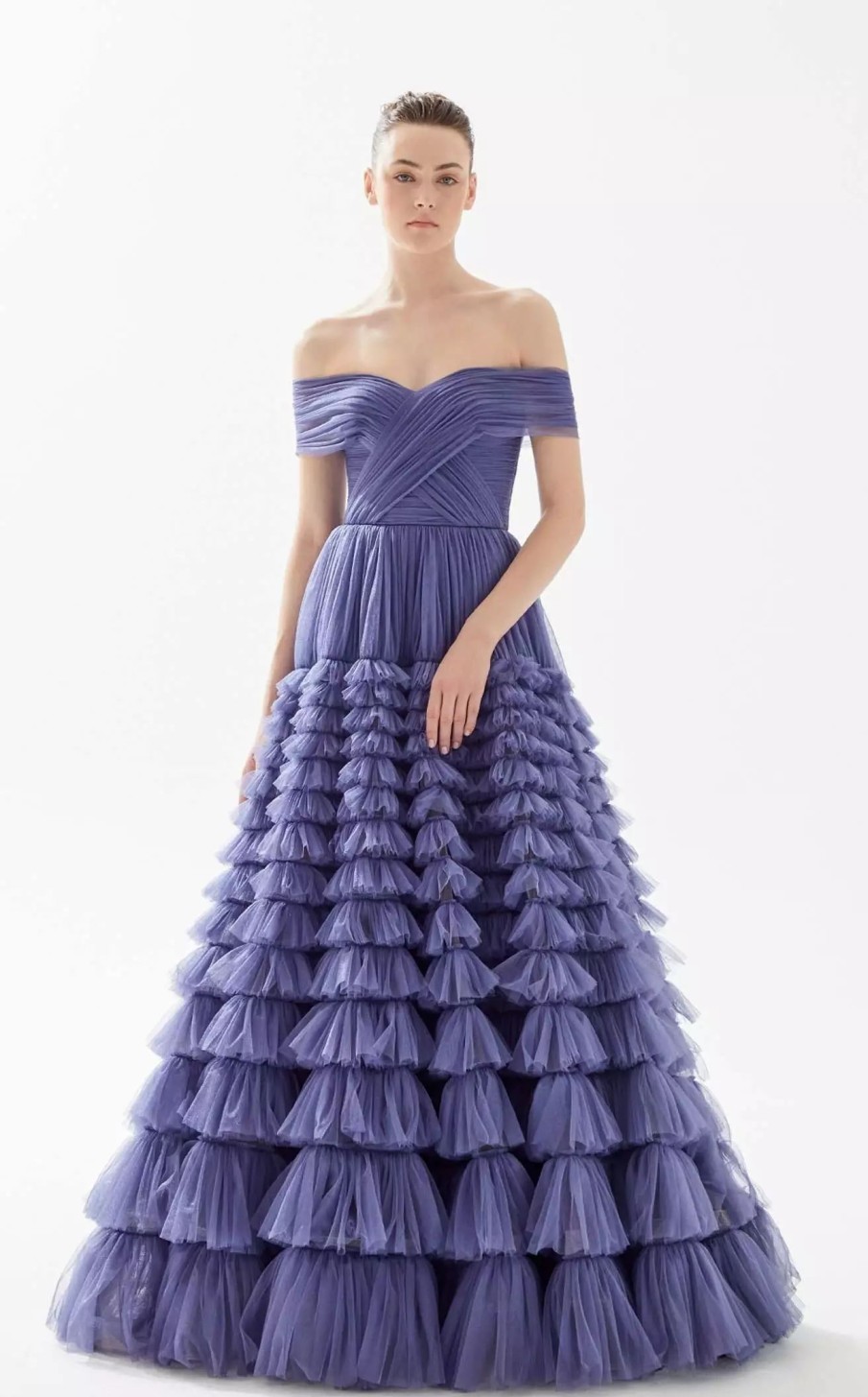 Red Carpet * | Tarik Ediz 98306 Dress