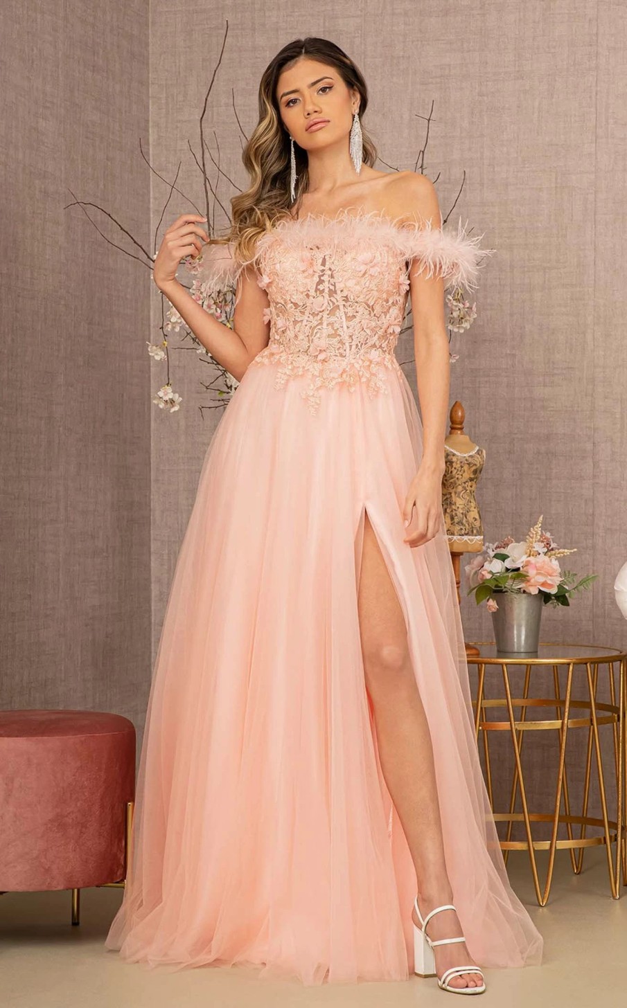 Red Carpet * | Gls By Gloria Gl3138 Dress