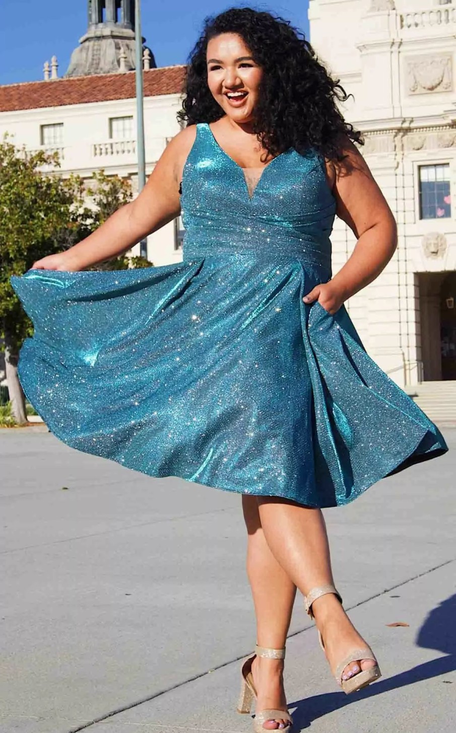 Plus Size Dresses * | Sydneys Closet Ce2005 Dress