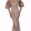 Red Carpet * | Janique W2409 Dress Champagne