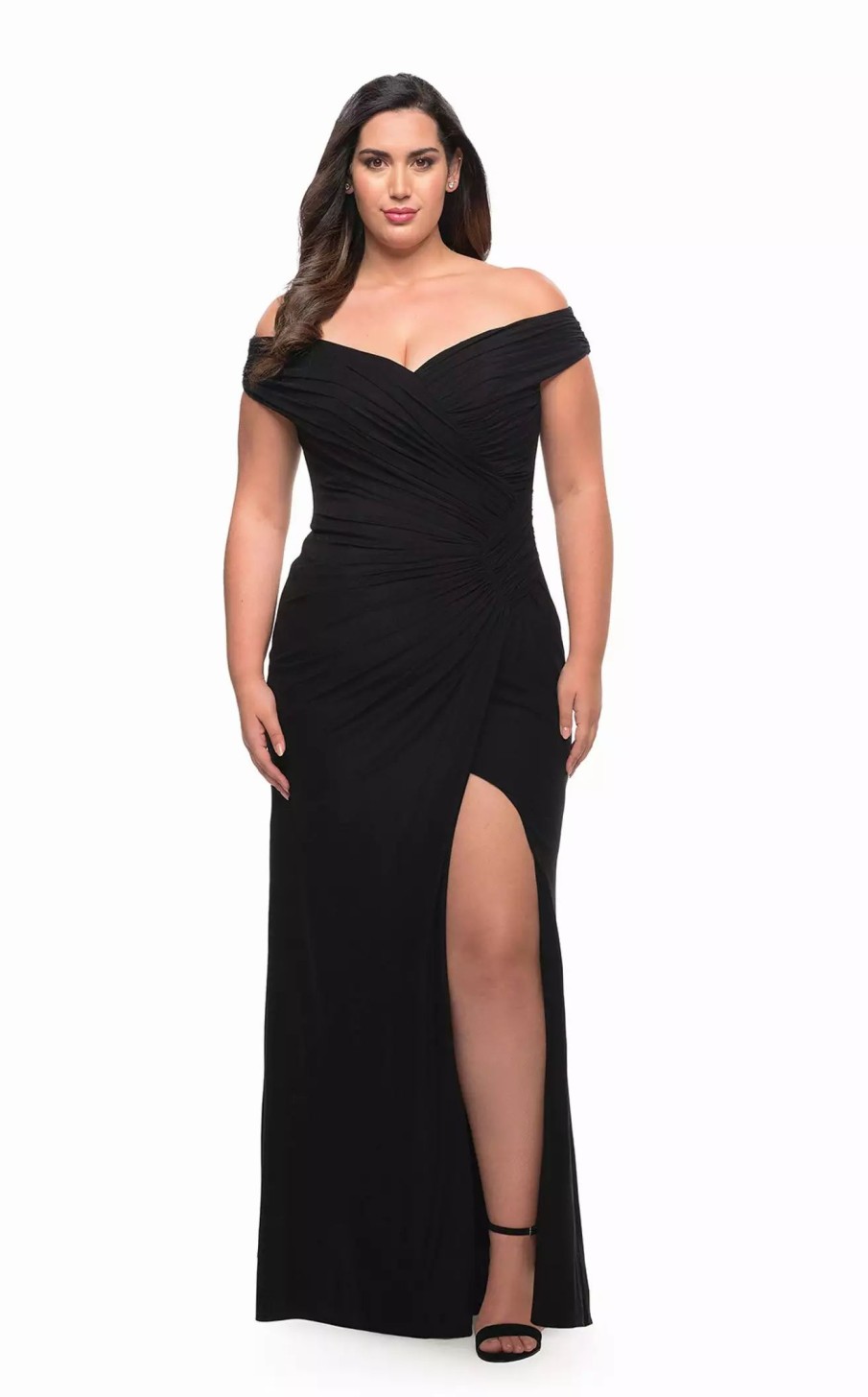 Plus Size Dresses * | La Femme 29722 Dress