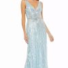 Long Prom Dresses * | Mac Duggal 5386 Dress Powder-Blue