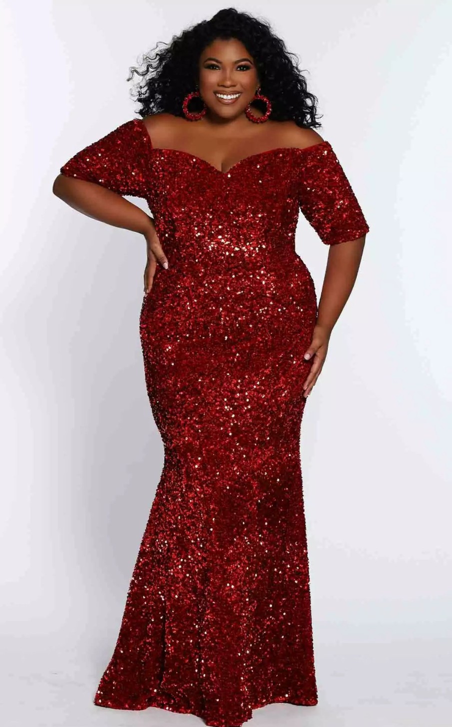 Plus Size Dresses * | Sydneys Closet Jk2208 Dress