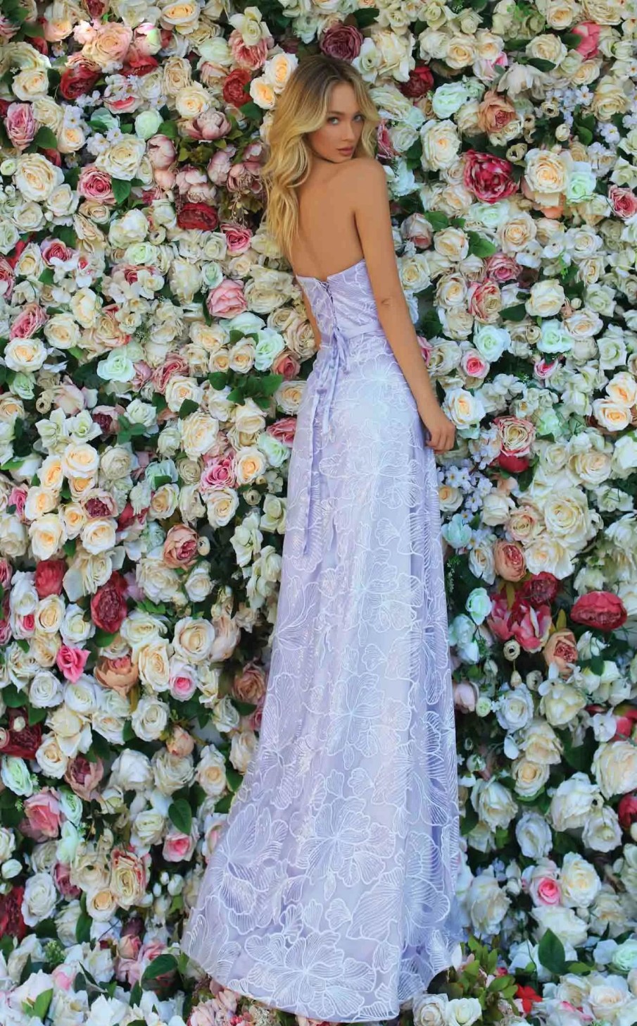 Long Prom Dresses * | Clarisse 810273 Dress Lilac