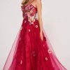 Red Carpet * | Colette Cl2086 Dress Berry-Multi