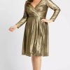 Plus Size Dresses * | Mac Duggal Fabulouss 49224 Dress Bronze