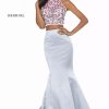 Long Prom Dresses * | Sherri Hill 51837 Dress Pink-Silver