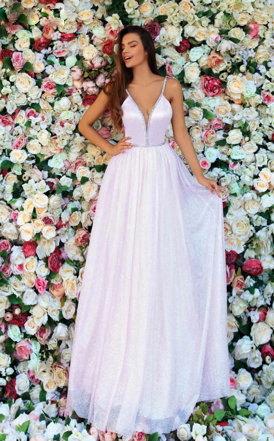 Long Prom Dresses * | Clarisse 810260 Dress Lavender